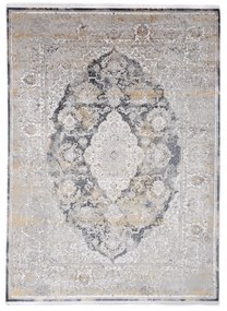 Χαλί Διαδρόμου (80x150) Royal Carpet Bamboo Silk 5991A L.Grey/Anthracite