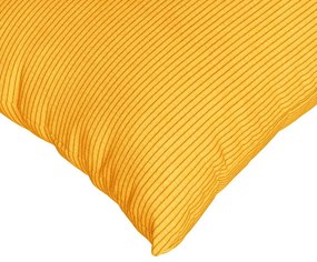 vidaXL Μαξιλάρι Καναπέ 2 pcs Απαλό Κίτρινο 60 x 60 cm