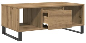 vidaXL Τραπεζάκι Σαλονιού Αρτισιανή Δρυς 90x50x36,5εκ Επεξεργασμ. Ξύλο