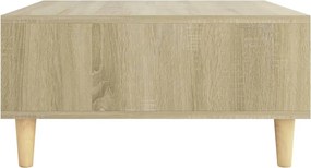 vidaXL Τραπεζάκι Σαλονιού Sonoma Δρυς 60x60x30 εκ. Επεξεργασμένο Ξύλο