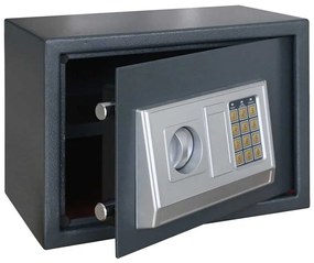 vidaXL Ψηφιακό Ασφαλές Σκούρο γκρι 35 x 25 x 25 εκ. Ατσάλι