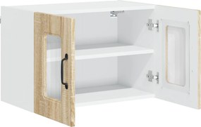 vidaXL Πάνελ πλυντηρίου πιάτων Kalmar 2 pcs Δρύς Sonoma