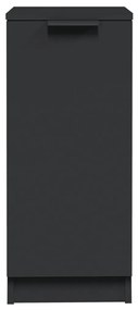 vidaXL Ντουλάπια 2 τεμ. Μαύρα 30 x 30 x 70 εκ. από Επεξεργασμένο Ξύλο