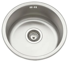 Eco Sink Νεροχύτης Ένθετος Ανοξείδωτος Στρόγγυλος Φ422mm Inox