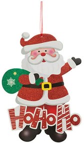 Χριστουγεννιάτικο Στολίδι Αϊ Βασίλης 07.208227 29x39cm Multi