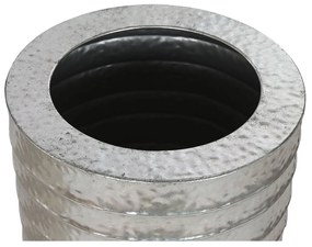 Σετ ζαρντινιέρων Home ESPRIT Ασημί Μέταλλο 51 x 51 x 123 cm