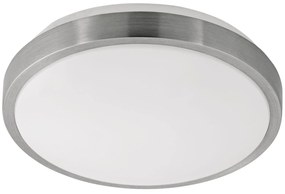 Φωτιστικό Οροφής Led Competa 1 96032 White-Silver Eglo Metal, Plastic