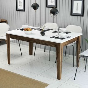 Stewehome Σετ Τραπεζαρίας Μοντέρνος Σχεδιασμός 145x88x75 cm