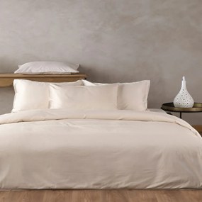 Παπλωματοθήκη Empress 12 (Σετ 3τμχ) Beige Kentia Υπέρδιπλo 220x240cm 100% Βαμβακοσατέν