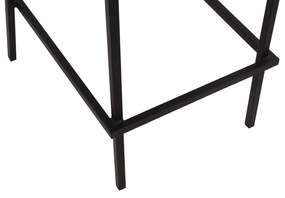 Σκαμπό Μπαρ OLYMPIAS C5528.01 Μαύρο Μεταλλικό 47x58x111 εκ. 47x58x111 εκ.