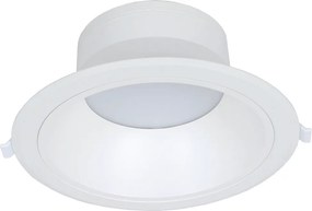 LED Πάνελ Slash Στρογγυλό Χωνευτό Φ23cm 3000/4000/6500K/CCT 30W Λευκό