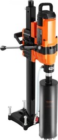 VEVOR Core Drill Machine 0.8-11.8in Dia 3500W Diamond Core Drill Rig with Stand