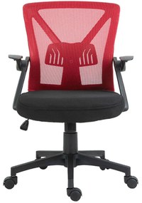 Καρέκλα Γραφείου 388-121-014 60x63x105cm Red