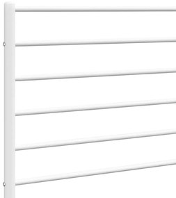 vidaXL Ανταλλακτικό κεφαλάρι Λευκό 200 εκ. Μεταλλικό