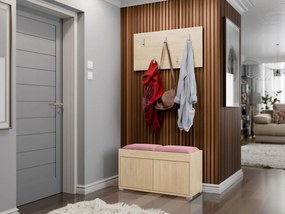 Έπιπλο υποδοχής Gesita-Φυσικό - Ροζ