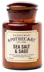 Κερί Σόγιας Αρωματικό Apothecary Sea Salt And Sage 226gr Paddywax Κερί Σόγιας