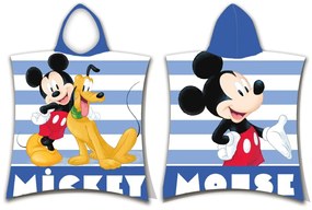 Πόντσο Παιδικό Βαμβακερό 50x115εκ. Mickey 08 Digital Print Disney Dimcol
