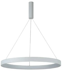 Φωτιστικό Οροφής 77-8141 Led Smart 60cm Amaya White Homelighting Aluminum,Acrylic