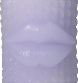 Κερί ArteLibre Χείλος Λιλά 7.3x7.3x15cm