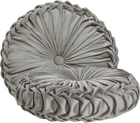 Διακοσμητικό Μαξιλάρι Βελουτέ (Φ40) Das Home Cushions 0251 Grey