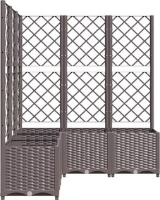 vidaXL Κήπος Καφέ 120 x 120 x 136 cm