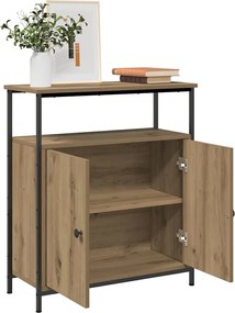 vidaXL Ντουλάπι Αρτισιανή Δρυς 70 x 30 x 80 εκ. από Επεξεργ. Ξύλο