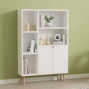 Βιβλιοθήκη Λευκό FLUCLO 25x50x48.6