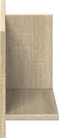 vidaXL Ντουλάπι Τοίχου Sonoma Δρυς 70x16,5x30 εκ. Επεξεργασμένο Ξύλο