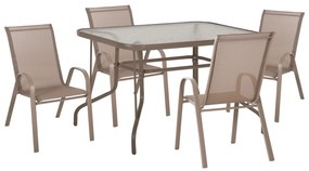 Intrahome ΣΕΤ ΤΡΑΠΕΖΑΡΙΑΣ ΕΞ.ΧΩΡΟΥ 5ΤΜΧ SCASABLANCAINCASABLANCALTCASABLANCAIE-MCASABLANCARICASABLANCANNEN ΤΡΑΠΕΖΙ-ΚΑΡΕΚΛΕΣ ΜΕΤΑΛΛΟ ΣΑΜΠΑΝΙ intraho-0007880