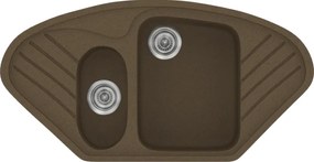 Sanitec Classic 302 (96×51) - Γρανιτένιος νεροχύτης - Granite Rust