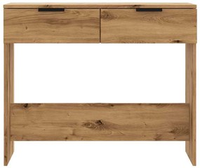 Τραπέζι κονσόλας Artisan Oak 90x36x75 cm Κατασκευασμένο ξύλο - Καφέ