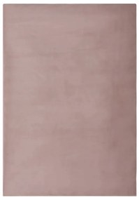Χαλάκι Ροζ Παστέλ 200 x 300 εκ. από Συνθετική Γούνα Κουνελιού