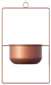 Κασπώ Κρεμαστό Parapet 247HFM1207 25x17x40cm Copper Aberto Design Μέταλλο