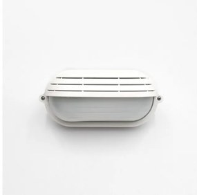 Απλίκα Φωτιστικό Τοίχου Με Σκιάδα E27 60W IP60 POINT Viokar-172614531-Λευκό 0172614531