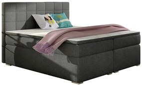 Κρεβάτι Alfie-Γκρι Σκούρο-160 x 200