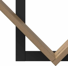 vidaXL Ράφι Τοίχου Artisan Δρυς 43 x 15 x 47 εκ Επεξεργασμένο Ξύλο