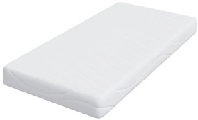 vidaXL Στρώμα Λευκό 80 x 160 cm Τζελ Μνήμης Φόρμα