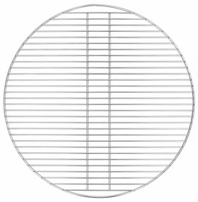 vidaXL BBQ Grill Grate Ασημί Ø57 εκ. Ανοξείδωτο ατσάλι