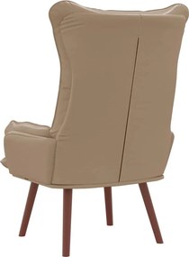 vidaXL Πολυθρόνα Καπουτσίνο 69 x 74 x 93 εκ. Δερματίνη