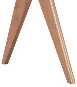Τραπέζι Winslow pakoworld ξύλο rubberwood ανοικτό καρυδί 160x85x75εκ - Ξύλο - 247-000001