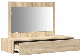 vidaXL Τραπέζι περιποίησης Καφέ 100 x 40 x 70 εκ. Επεξεργασμένο ξύλο