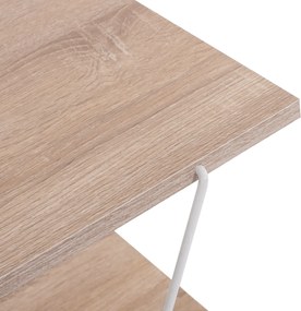 Έπιπλο τηλεόρασης Tars μελαμίνη sonoma-λευκό 120x32x33εκ