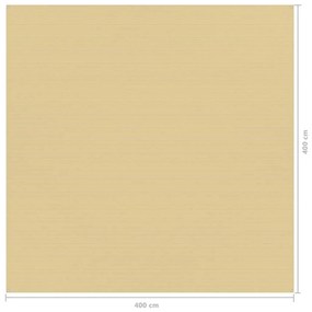 Χαλί Σκηνής Μπεζ 400 x 400 εκ.