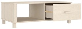 vidaXL Τραπεζάκι Σαλονιού HAMAR Μελί 100x55x35 εκ. Μασίφ Ξύλο Πεύκου