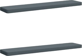 vidaXL Μαξιλάρια Πάγκου 2 Τεμαχίων VUGHT 2 pcs 100% Πολυεστέρας Μπλε