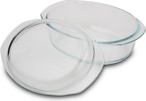 Σκεύος πυρίμαχο με καπάκι από γυαλί  3.5L