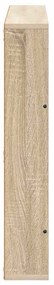 vidaXL Ράφι Περιοδικών με ράφι 2 pcs Δρύς Sonoma 80 x 12 x 70 εκ