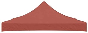 vidaXL Κάλυμμα Τέντας Εκδηλώσεων Τερακότα 3 x 3 μ. 270 γρ/μ²