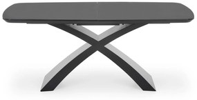 SILVESTRO table dark grey, leg black DIOMMI V-CH-SILVESTRO-ST