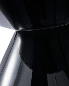 Side Table POLS POTTEN Coffee table zig zag black 510-070-105-0071